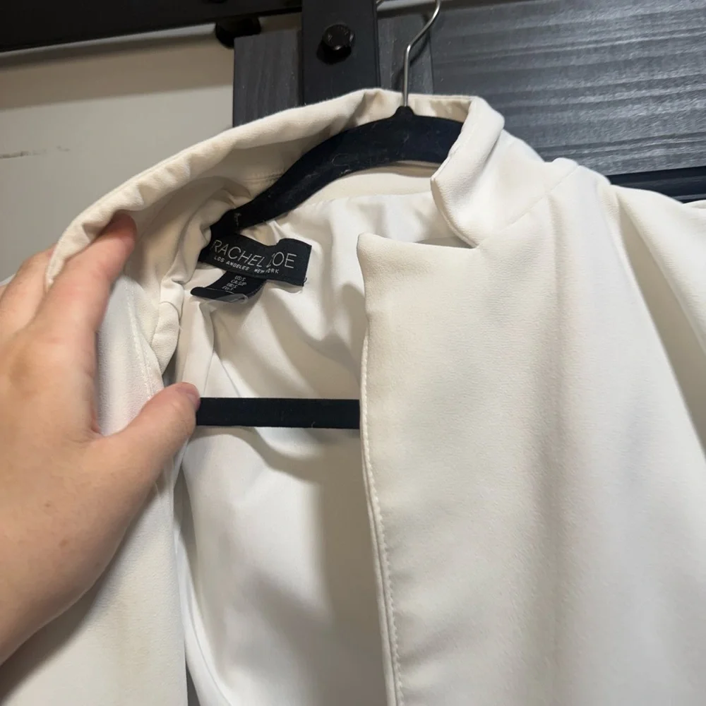 RACHEL ZOE white blazer S - Picture 8 of 10